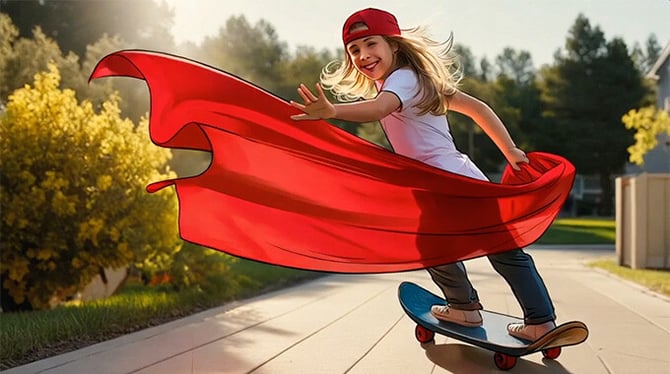 AI_reel_girl_skateboard_illu